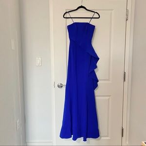 Jay Godfrey Cobalt Royal Blue Gown
